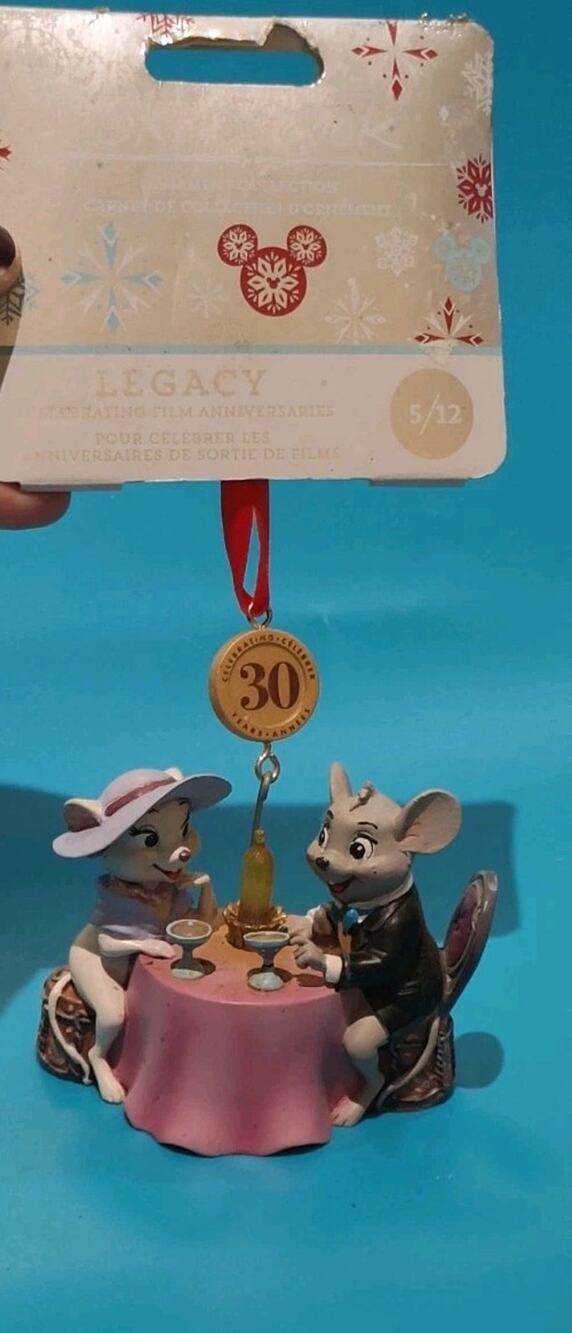 The Rescuers Down Under 30th Anniversary Legacy Disney Sketchbook Ornament 2020